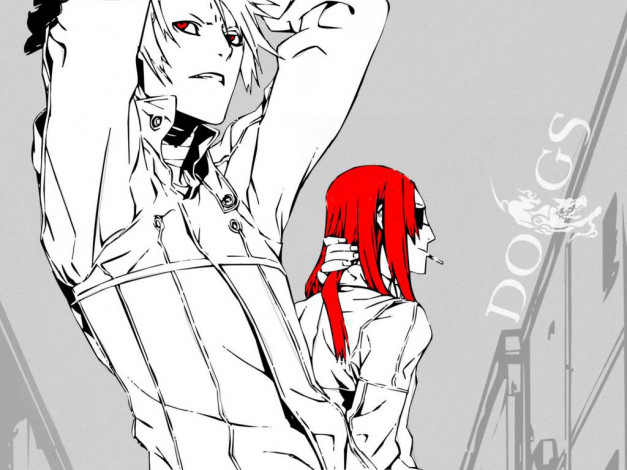 Обои картинки фото аниме, dogs, bullets, carnage