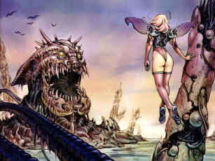 Картинка фэнтези красавицы чудовища