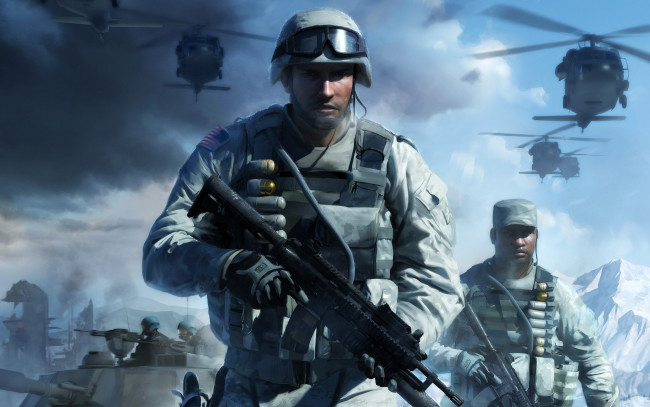 Обои картинки фото battlefield, bad, company, видео, игры