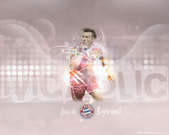 Обои картинки фото ивица, олич, спорт, футбол