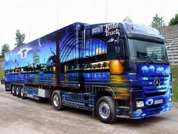 Обои картинки фото автомобили, mercedes, trucks