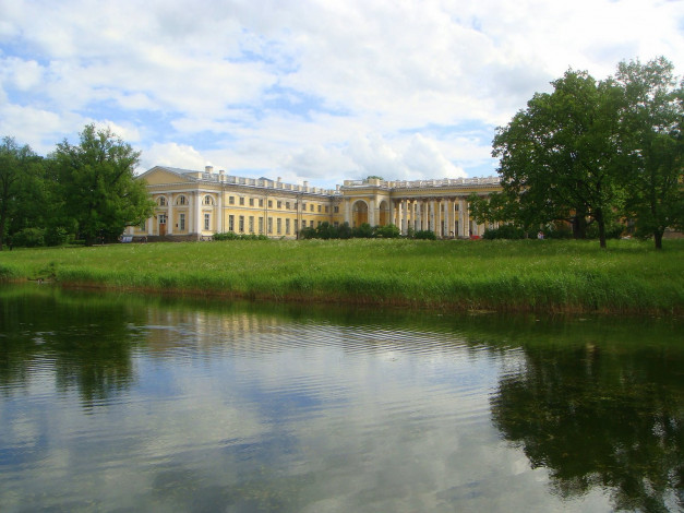 Обои картинки фото царское, село, александровский, дворец, города, дворцы, замки, крепости