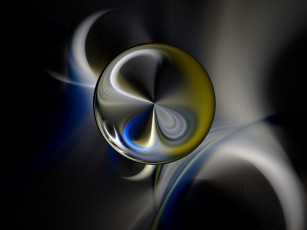 Картинка 3д графика fractal фракталы фон темный цвета узор линии