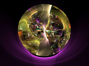 Картинка 3д графика fractal фракталы узор цвета фон