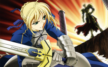 Картинка аниме fate stay night