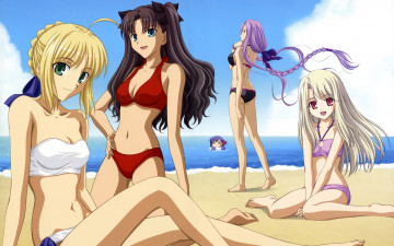 Картинка аниме fate stay night