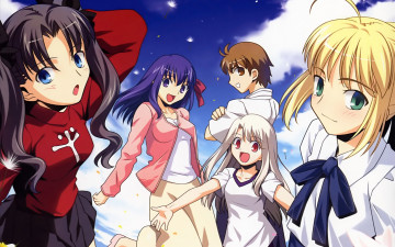 Картинка аниме fate stay night