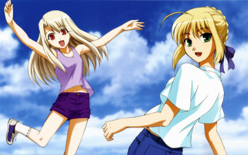 Картинка аниме fate stay night