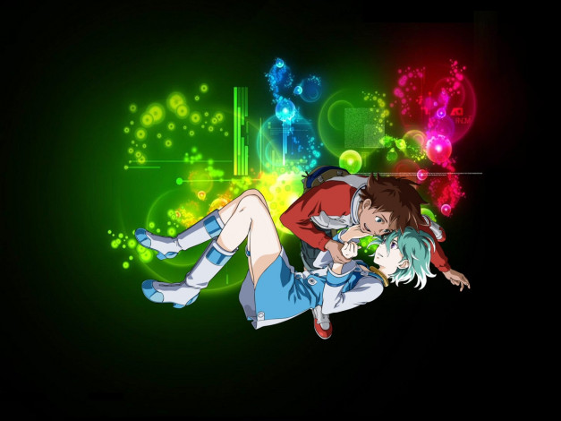 Обои картинки фото eureka, seven, аниме