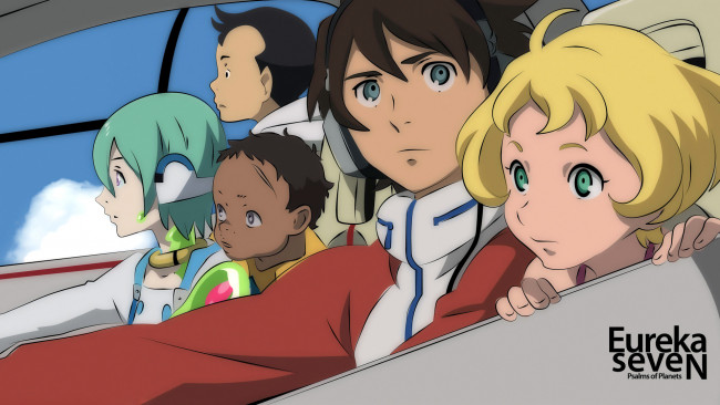 Обои картинки фото eureka, seven, аниме