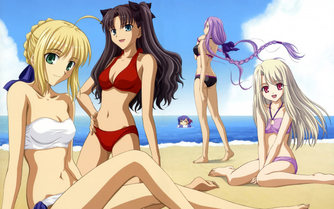 Обои картинки фото аниме, fate, stay, night