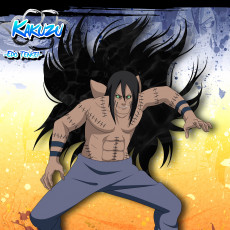 Картинка аниме naruto наруто шиппуден персонаж воскрешение нечистивое какузу парень волосы брюнет эдо-тенсей