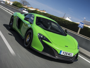 Картинка автомобили mclaren 650s uk-spec 2014г зеленый