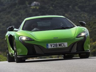 Картинка автомобили mclaren 650s uk-spec 2014г зеленый