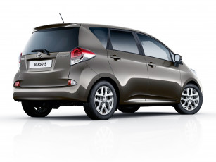 Картинка автомобили toyota verso-s 2014г темный