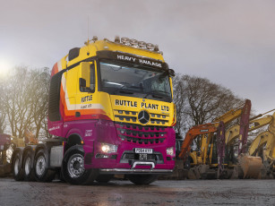 Картинка автомобили mercedes+trucks 2014г uk-spec 4153 arocs mercedes-benz