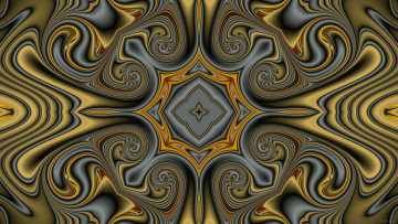 Картинка 3д+графика фракталы+ fractal цвета фон узор