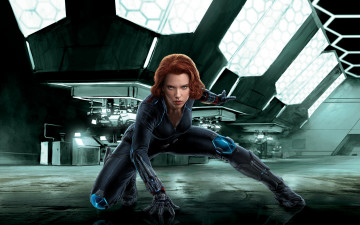 Картинка кино+фильмы avengers +age+of+ultron black widow natalia romanova natasha romanoff scarlett johansson девушка агент