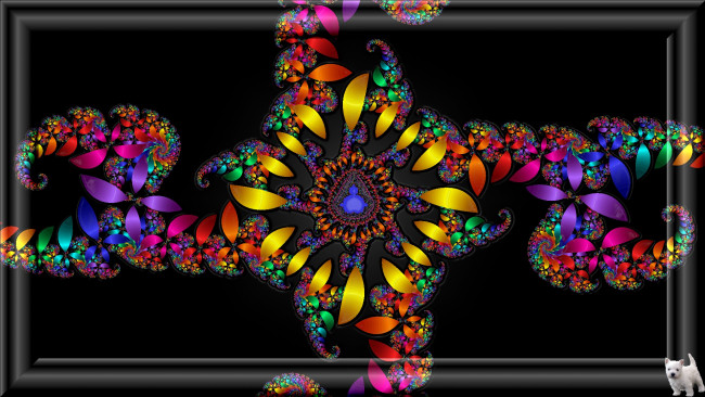 Обои картинки фото 3д графика, фракталы , fractal, узор, фон, цвета