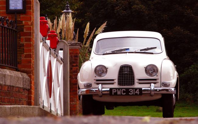 Обои картинки фото автомобили, saab