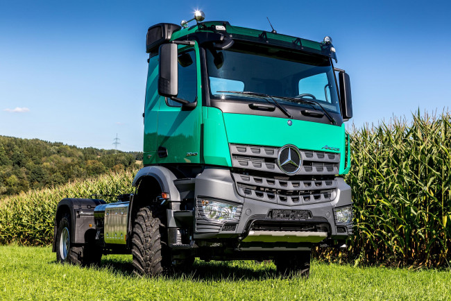 Обои картинки фото автомобили, mercedes trucks, 2015г, mover, agro, nutzfahrzeuge, paul, 2042, arocs, mercedes-benz