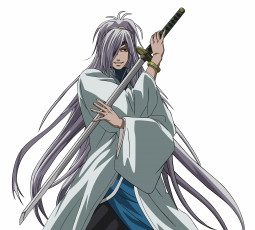 Картинка аниме brave+10 парень меч