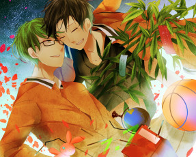 Картинка аниме kuroko+no+baske парни