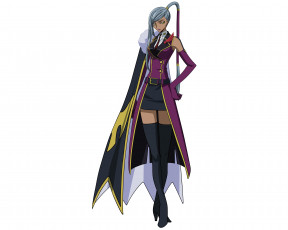 Картинка аниме code+geass взгляд девушка фон