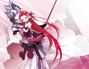 Картинка аниме yu-gi-oh парень девушка