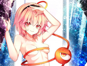 Картинка аниме touhou эротика девушка