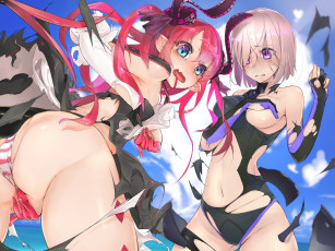 Картинка аниме fate stay+night девушки