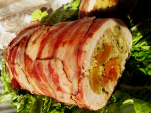 Картинка еда мясные+блюда рулет