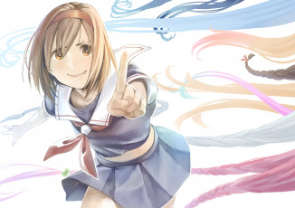 Картинка аниме kantai+collection девочка волосы