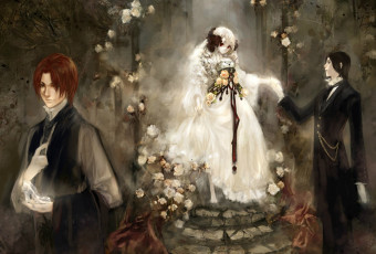 Картинка аниме unknown +другое парни девушка