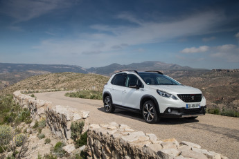обоя автомобили, peugeot, 2008, gt, line, 2016г