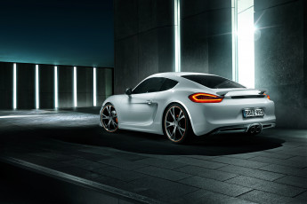 Картинка автомобили porsche cayman techart 981c