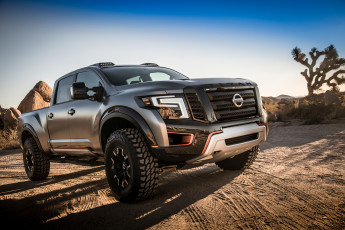 Картинка nissan+titan+xd+warrior+concept+2016 автомобили nissan datsun джип 2016 внедорожник concept warrior xd titan