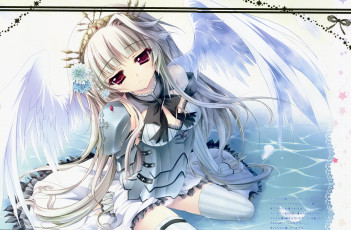 Картинка аниме ангелы +демоны ангел