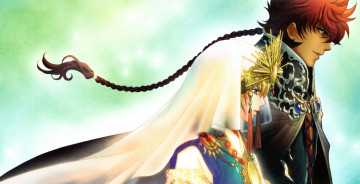 Картинка аниме unknown +другое плащ головной убор коса двое покрывало