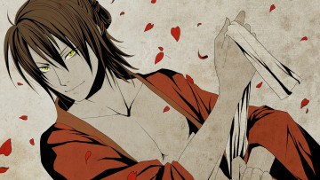 Картинка аниме hakuoki парень