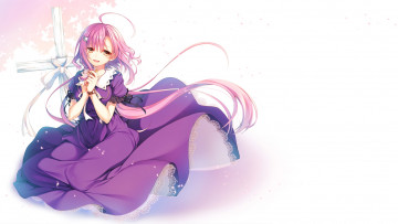 Картинка аниме love+live +school+idol+project фон взгляд девушка