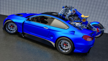 обоя автомобили, 3д, автомобиль, фон