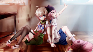 Картинка love+live +school+idol+project аниме девушки взгляд фон