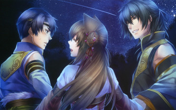 Картинка аниме unknown +другое трио