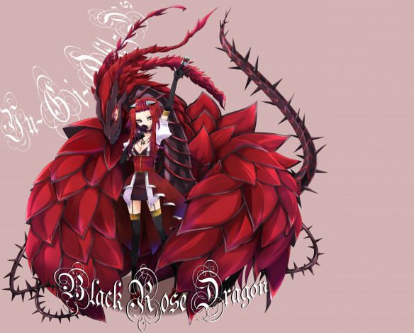 Обои картинки фото аниме, yu-gi-oh, девушка