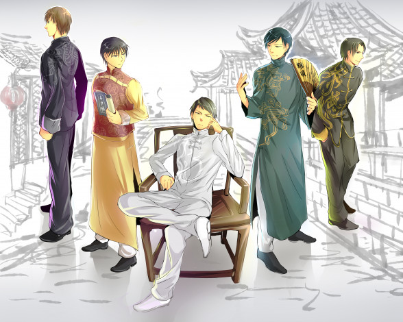 Обои картинки фото аниме, kuroko no baske, парни