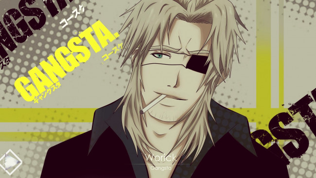 Обои картинки фото аниме, gangsta, воррик