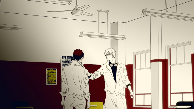 Обои картинки фото аниме, kuroko no baske, парни