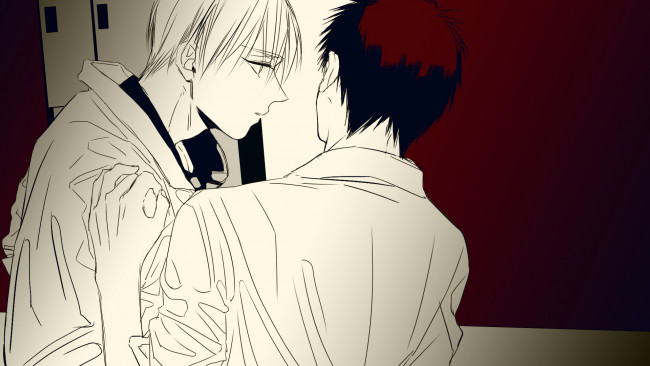 Обои картинки фото аниме, kuroko no baske, парни