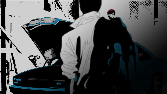 Обои картинки фото аниме, kuroko no baske, парни